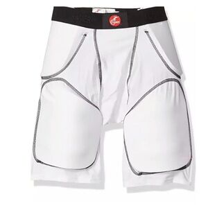 Cramer Tornado Padded 5-Pad Girdle Football Compression Short Sz Large 34"-36"